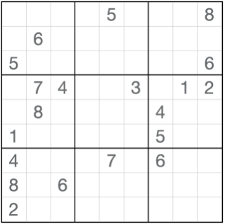 Anti-ridder Sudoku