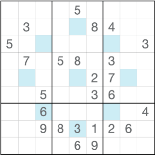 Sudoku met sterretje