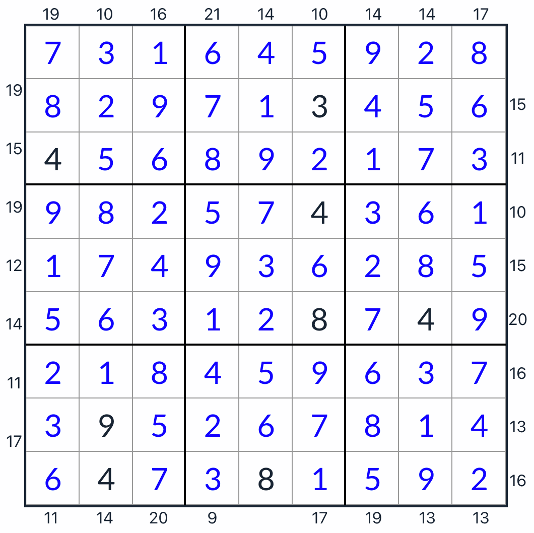 anti-king frame sudoku-oplossing