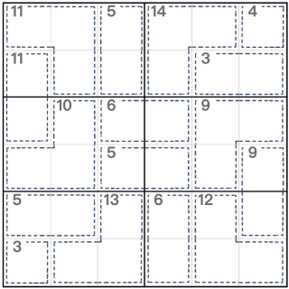 Geweldige sudoku 6x6