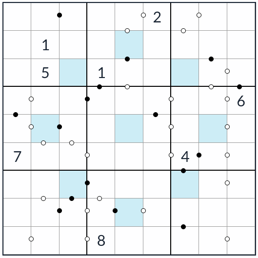 asterisk kropki sudoku vraag