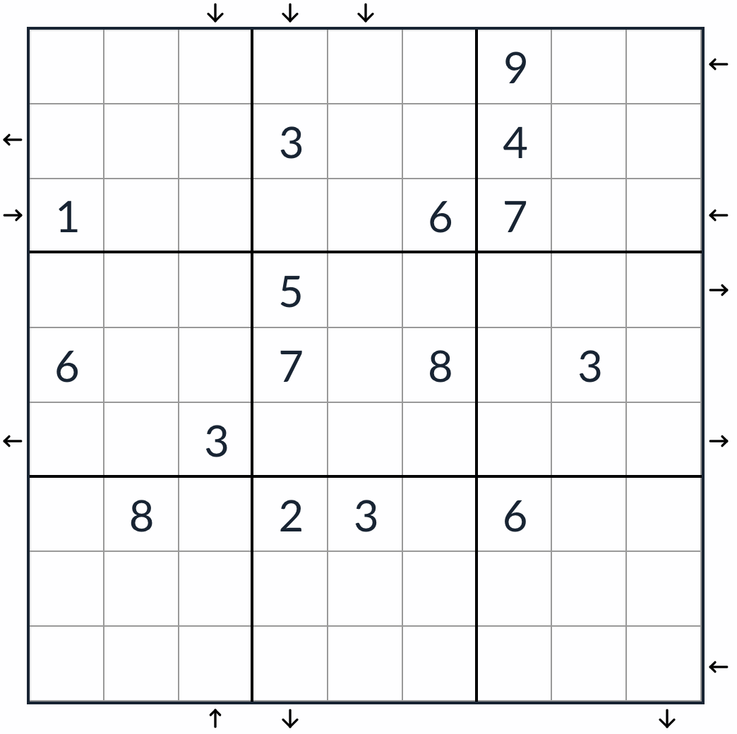 Anti-King Rossini Sudoku