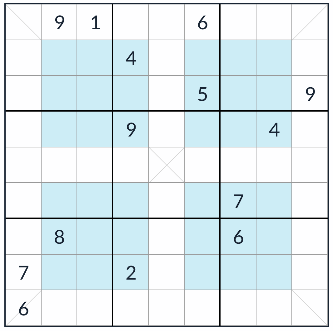 Diagonale hyper sudoku